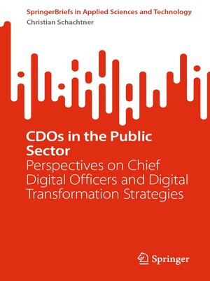 cover image of CDOs in the Public Sector